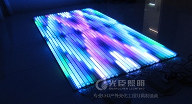 關(guān)于LED護(hù)欄管中的色溫的問題