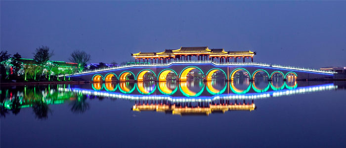 月色正濃夜景更美 光臣照明把古城變成不夜城!