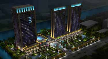 樓體亮化的實(shí)力選手 光臣照明讓您安心做亮化