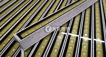 花崗巖、大理石外立面要怎么配線條燈?